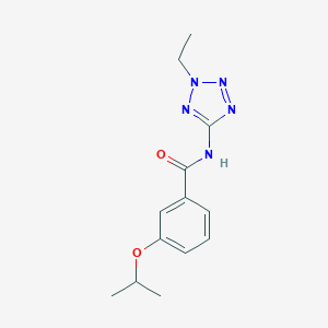 N-(2-ethyl-2H-tetraazol-5-yl)-3-isopropoxybenzamide