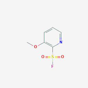 molecular formula C6H6FNO3S B2378018 3-Methoxypyridin-2-sulfonylfluorid CAS No. 2229205-97-2