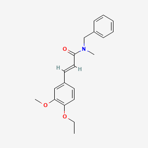 (2E)-N-benzyl-3-(4-ethoxy-3-methoxyphenyl)-N-methylprop-2-enamide