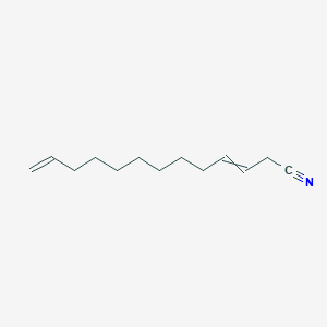molecular formula C13H21N B237822 3,12-Tridecadienenitrile CAS No. 134769-33-8