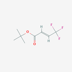 tert-butyl (E)-4,4,4-trifluorobut-2-enoate