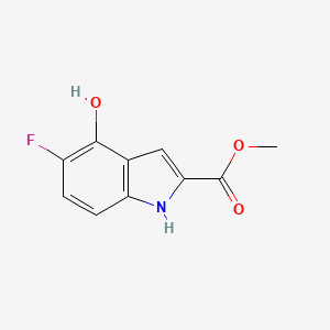 methyl 5-fluoro-4-hydroxy-1H-indole-2-carboxylate