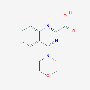 4-Morpholin-4-ylquinazoline-2-carboxylic acid