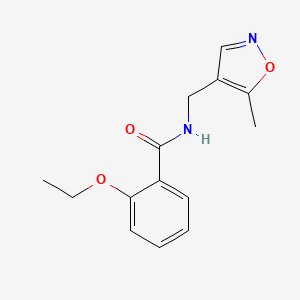 2-ethoxy-N-((5-methylisoxazol-4-yl)methyl)benzamide
