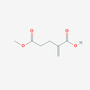 5-Methoxy-2-methylene-5-oxopentanoic acid
