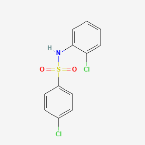 4-chloro-N-(2-chlorophenyl)benzenesulfonamide