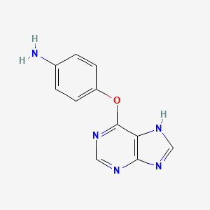 4-(9H-purin-6-yloxy)aniline