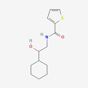 N-(2-cyclohexyl-2-hydroxyethyl)thiophene-2-carboxamide