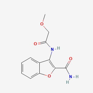 3-(2-Methoxyacetamido)benzofuran-2-carboxamide