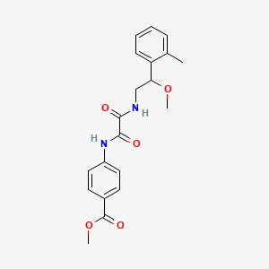 Methyl 4-(2-((2-methoxy-2-(o-tolyl)ethyl)amino)-2-oxoacetamido)benzoate