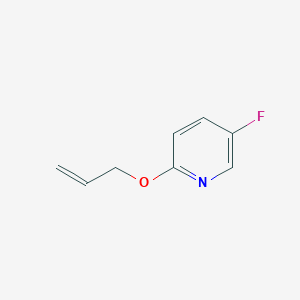 5-Fluoro-2-(prop-2-en-1-yloxy)pyridine