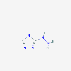B2378614 3-hydrazino-4-methyl-4H-1,2,4-triazole CAS No. 551930-25-7