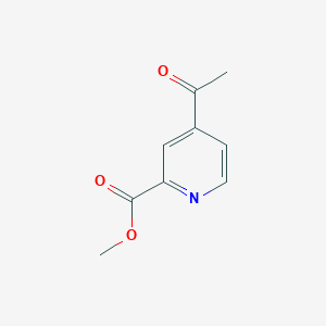 molecular formula C9H9NO3 B2378700 4-アセチルピコリン酸メチル CAS No. 934016-09-8