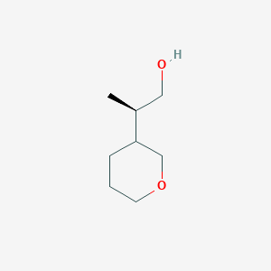 (2R)-2-(Oxan-3-yl)propan-1-ol