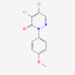 4,5-dichloro-2-(4-methoxyphenyl)-3(2H)-pyridazinone