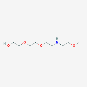 molecular formula C9H21NO4 B2378966 2,8,11-三氧杂-5-氮杂十三烷-13-醇 CAS No. 1818397-10-2