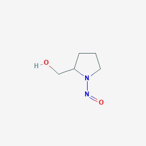 molecular formula C5H10N2O2 B2378998 (1-Nitroso-pyrrolidin-2-yl)-methanol CAS No. 68292-94-4