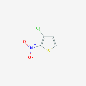 molecular formula C4H2ClNO2S B2379002 3-Chloro-2-nitrothiophene CAS No. 33786-78-6