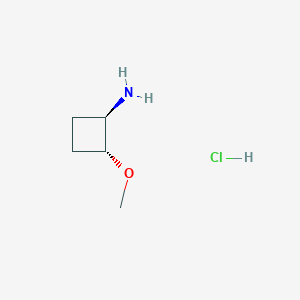 (1R,2R)-2-Methoxycyclobutanamine hydrochloride