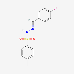N'-(4-Fluorobenzylidene)-4-methylbenzenesulfonohydrazide