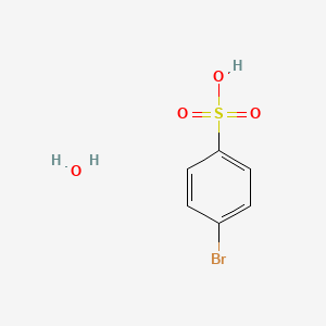 molecular formula C6H7BrO4S B2379184 4-Bromobenzenesulfonic acid hydrate CAS No. 79326-93-5