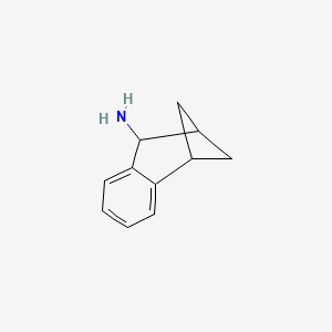 molecular formula C11H13N B2379189 1,2,3,4-Tetrahydro-1,3-methanonaphthalen-4-amine CAS No. 81569-22-4