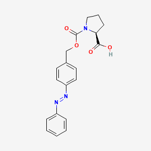 molecular formula C19H19N3O4 B2379280 PZ-Pro-OH CAS No. 1423017-97-3; 194541-47-4
