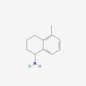 molecular formula C11H15N B2379294 5-甲基-1,2,3,4-四氢萘-1-胺 CAS No. 907973-40-4