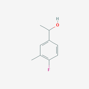 molecular formula C9H11FO B2379336 1-(4-Fluoro-3-methylphenyl)ethanol CAS No. 1178067-48-5