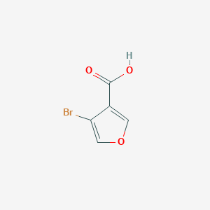 molecular formula C5H3BrO3 B2379449 4-溴呋喃-3-羧酸 CAS No. 116779-79-4