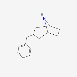 molecular formula C14H19N B2379495 3-苄基-8-氮杂双环[3.2.1]辛烷 CAS No. 338733-58-7