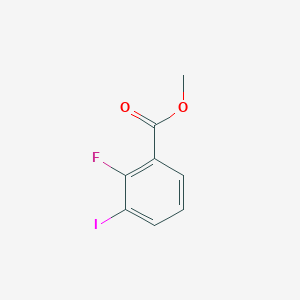 molecular formula C8H6FIO2 B2379512 甲基2-氟-3-碘苯甲酸酯 CAS No. 1260830-14-5