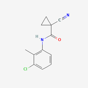 N-(3-chloro-2-methylphenyl)-1-cyanocyclopropanecarboxamide