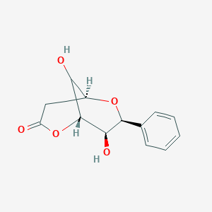 molecular formula C13H14O5 B237973 钩藤素 CAS No. 129578-07-0
