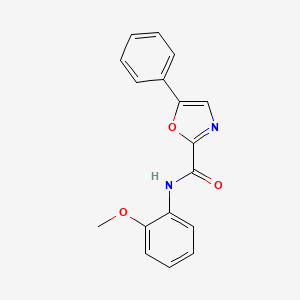 N-(2-methoxyphenyl)-5-phenyloxazole-2-carboxamide