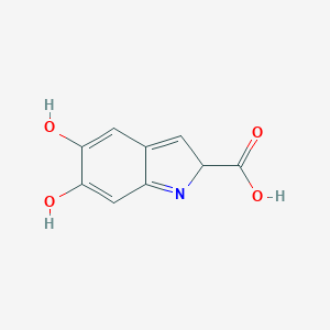 molecular formula C8H7BrN2O B238000 (S)-5-Hydroxy-6-oxo-2,6-dihydro-1H-indole-2-carboxylic acid CAS No. 138230-21-4