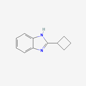 molecular formula C11H12N2 B2380008 2-Cyclobutyl-1h-benzo[d]imidazole CAS No. 97968-80-4