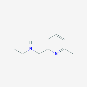 molecular formula C9H14N2 B2380039 Ethyl[(6-methylpyridin-2-yl)methyl]amine CAS No. 499769-44-7