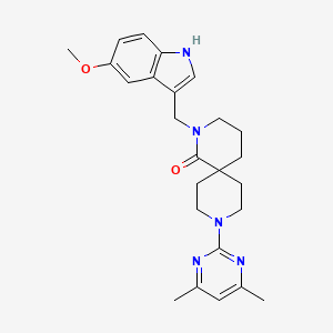 molecular formula C25H31N5O2 B2380042 Orexin receptor antagonist 2 CAS No. 1457940-75-8