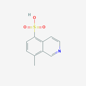 molecular formula C10H9NO3S B2380175 8-甲基异喹啉-5-磺酸 CAS No. 2206813-47-8