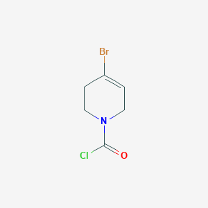 4-Bromo-3,6-dihydro-2H-pyridine-1-carbonyl chloride