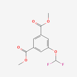 5-Difluoromethoxy-isophthalic acid dimethyl ester