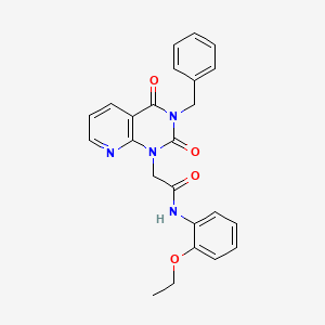 2-(3-benzyl-2,4-dioxo-3,4-dihydropyrido[2,3-d]pyrimidin-1(2H)-yl)-N-(2-ethoxyphenyl)acetamide