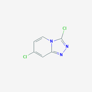 molecular formula C6H3Cl2N3 B2380695 3,7-Dichloro-[1,2,4]triazolo[4,3-a]pyridine CAS No. 1020036-67-2