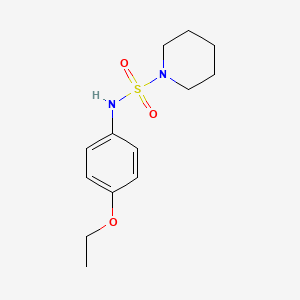 molecular formula C13H20N2O3S B2381017 N-(4-乙氧基苯基)哌啶-1-磺酰胺 CAS No. 838901-19-2