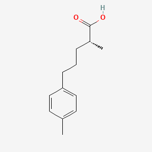 molecular formula C13H18O2 B2381146 (2R)-2-Methyl-5-(4-methylphenyl)pentanoic acid CAS No. 2248186-61-8