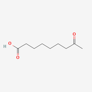 molecular formula C9H16O3 B2381172 8-氧代壬酸 CAS No. 25542-64-7