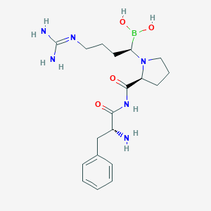 molecular formula C20H12ClO2P B238130 Phenylalanyl-prolyl-boroarginine CAS No. 130926-95-3