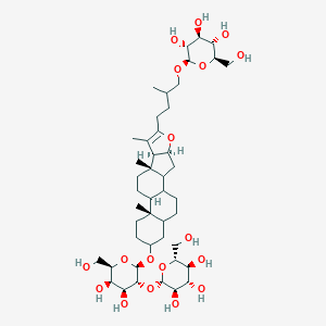 molecular formula C45H74O18 B238148 Anemarsaponin BIII CAS No. 139051-27-7
