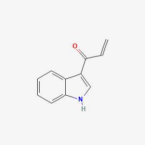 molecular formula C11H9NO B2381560 2-Propen-1-one, 1-(1H-indol-3-yl)- CAS No. 77221-81-9